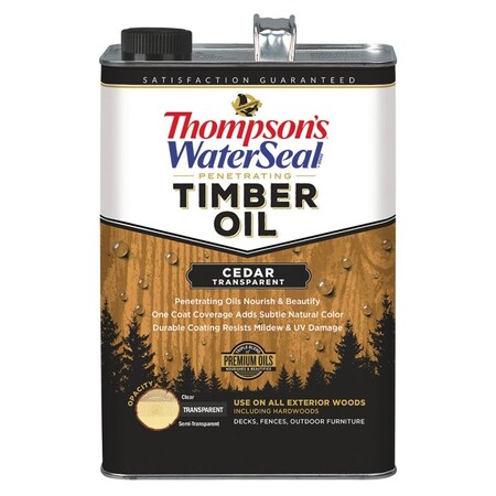 Thompsons Waterseal Timber Oil, Cedar, 1 gal TH.049861-16